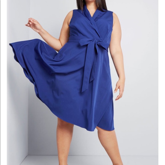 Modcloth Dresses & Skirts - NWT Modcloth 1X Workplace Worth Sleeveless Dress
